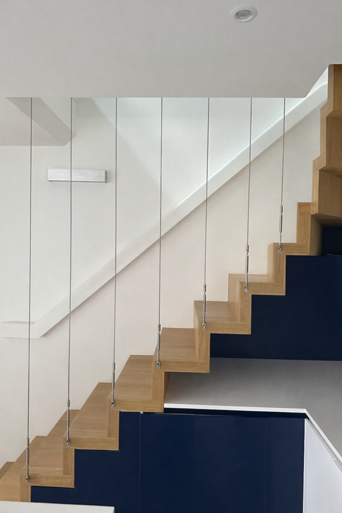 cloù architecture projet ménilmontant paris escalier sur mesure