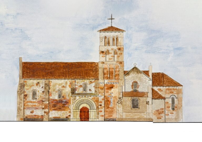 Cloù Architecture - Eglise d'Agonges